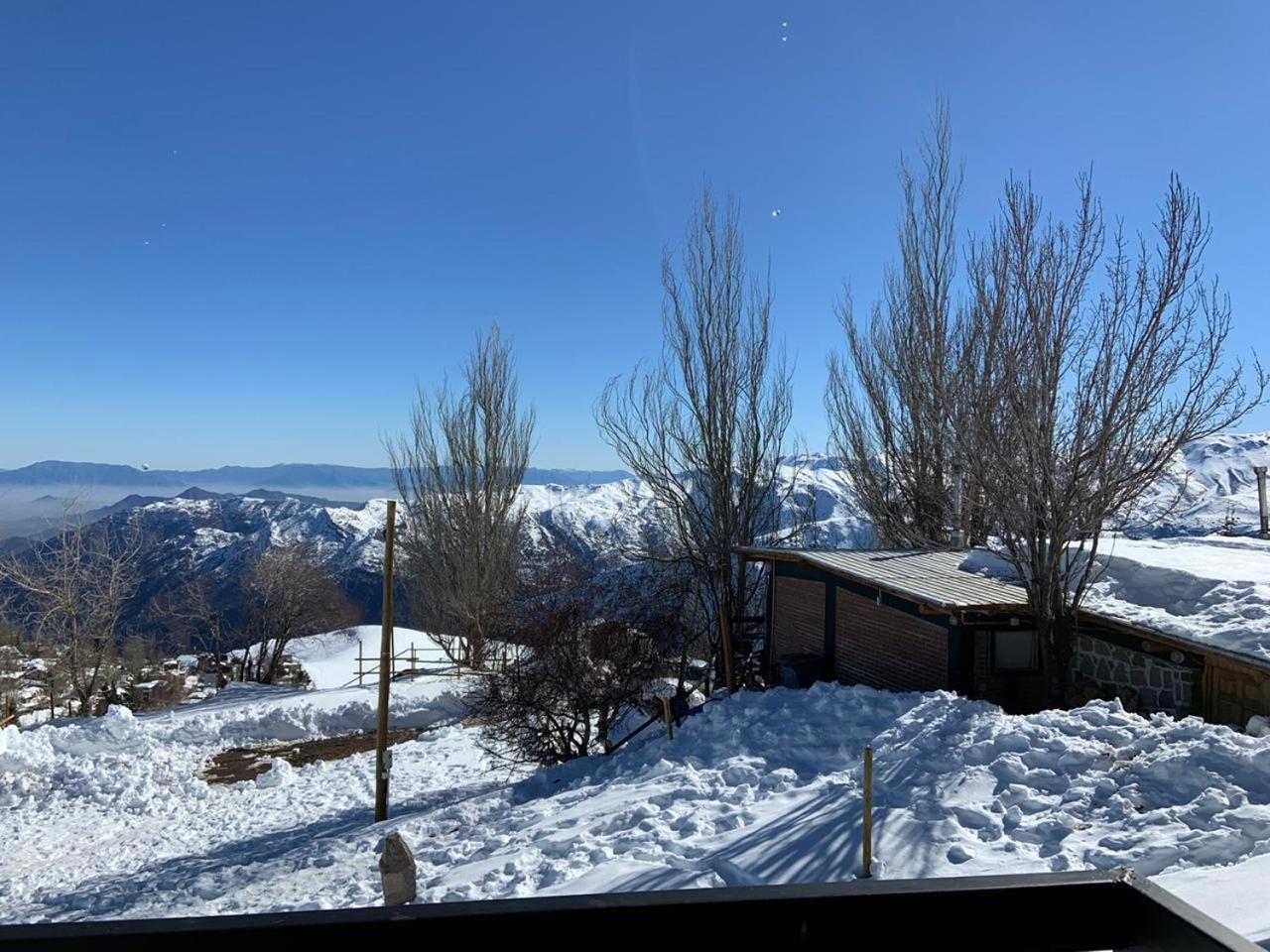 Apartamento Montaña Blanca Farellones Exterior foto